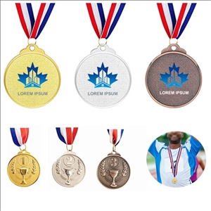 Medals Gold Silver Bronze for Kids Adult Sports Games Party